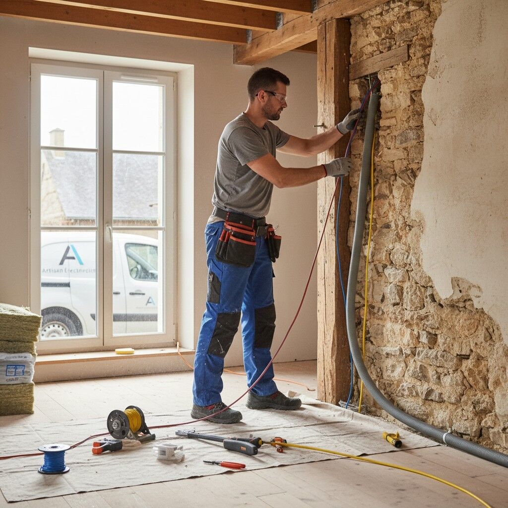 Projet de Électricien - Photo 1